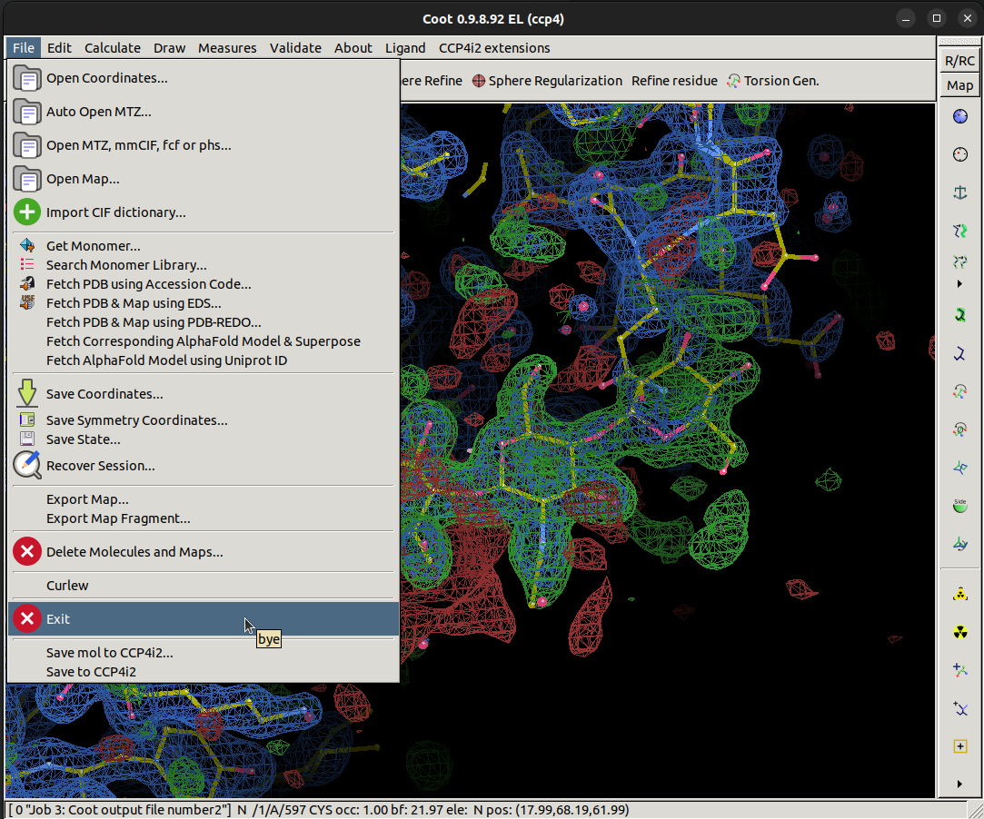 An image of the CCP4i2 popup box for importing merged reflection data